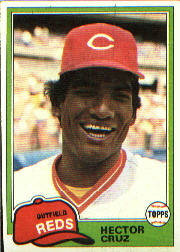 1981 Topps Baseball Cards      052      Hector Cruz